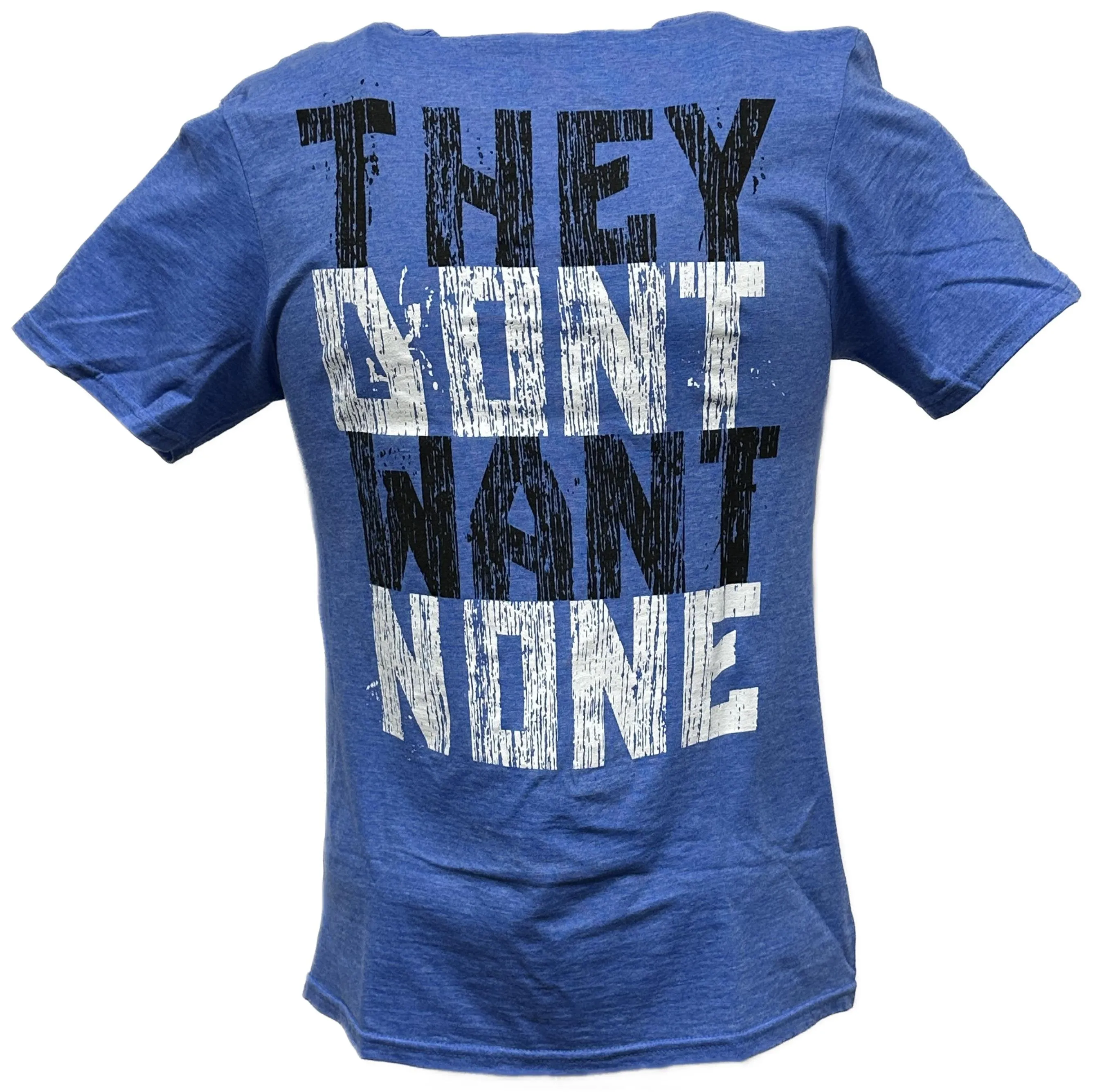 AJ Styles If It's Not P1 They Don't Want None Mens Blue T-shirt