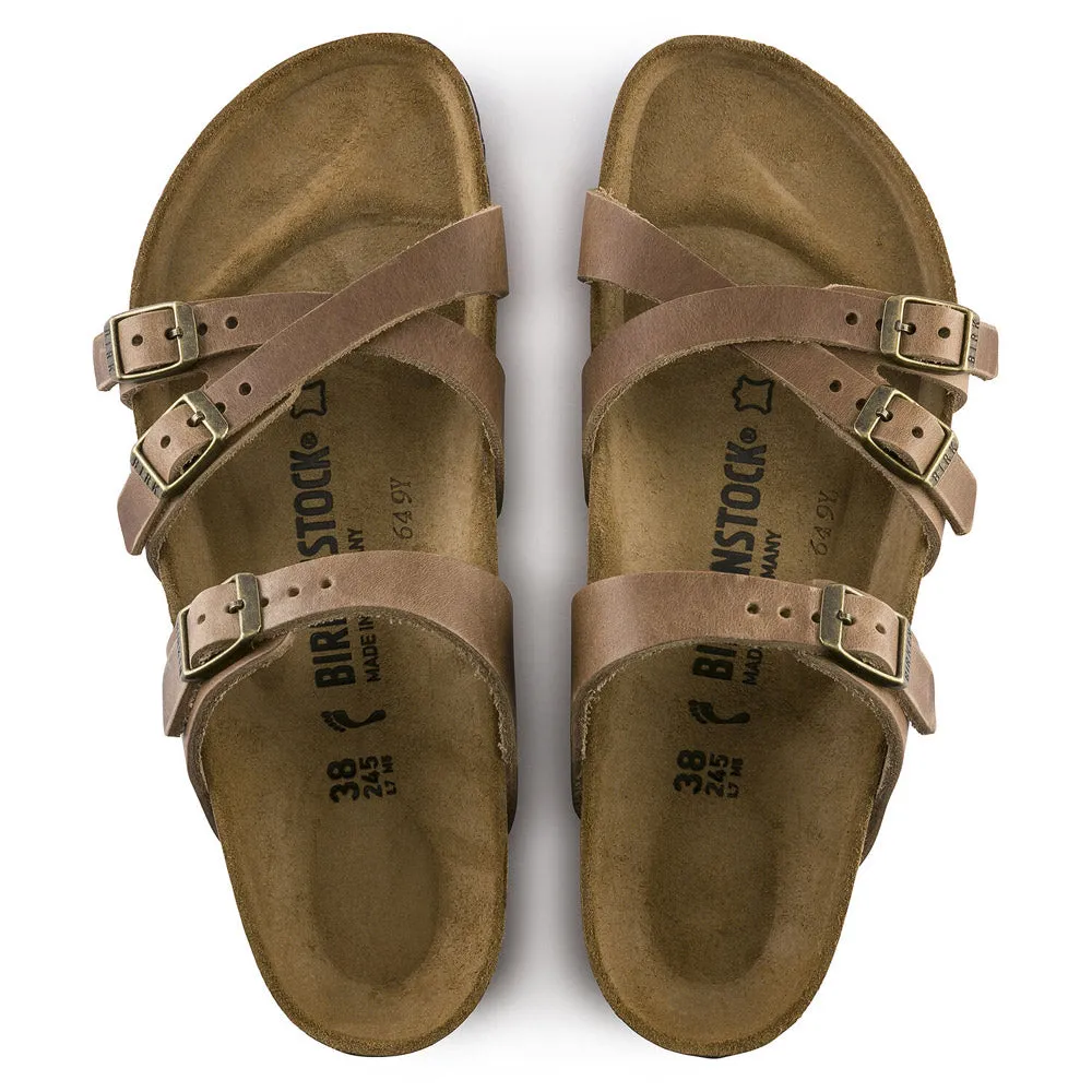 BIRKENSTOCK FRANCA TOBACCO - WOMENS