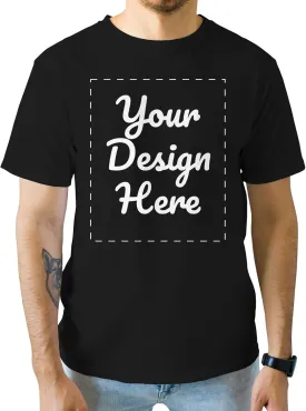 GotPrint Men Customized T Shirts, Personalized Shirt, Customize Your Own Design T-Shirt, Custom Tee Shirt Design
