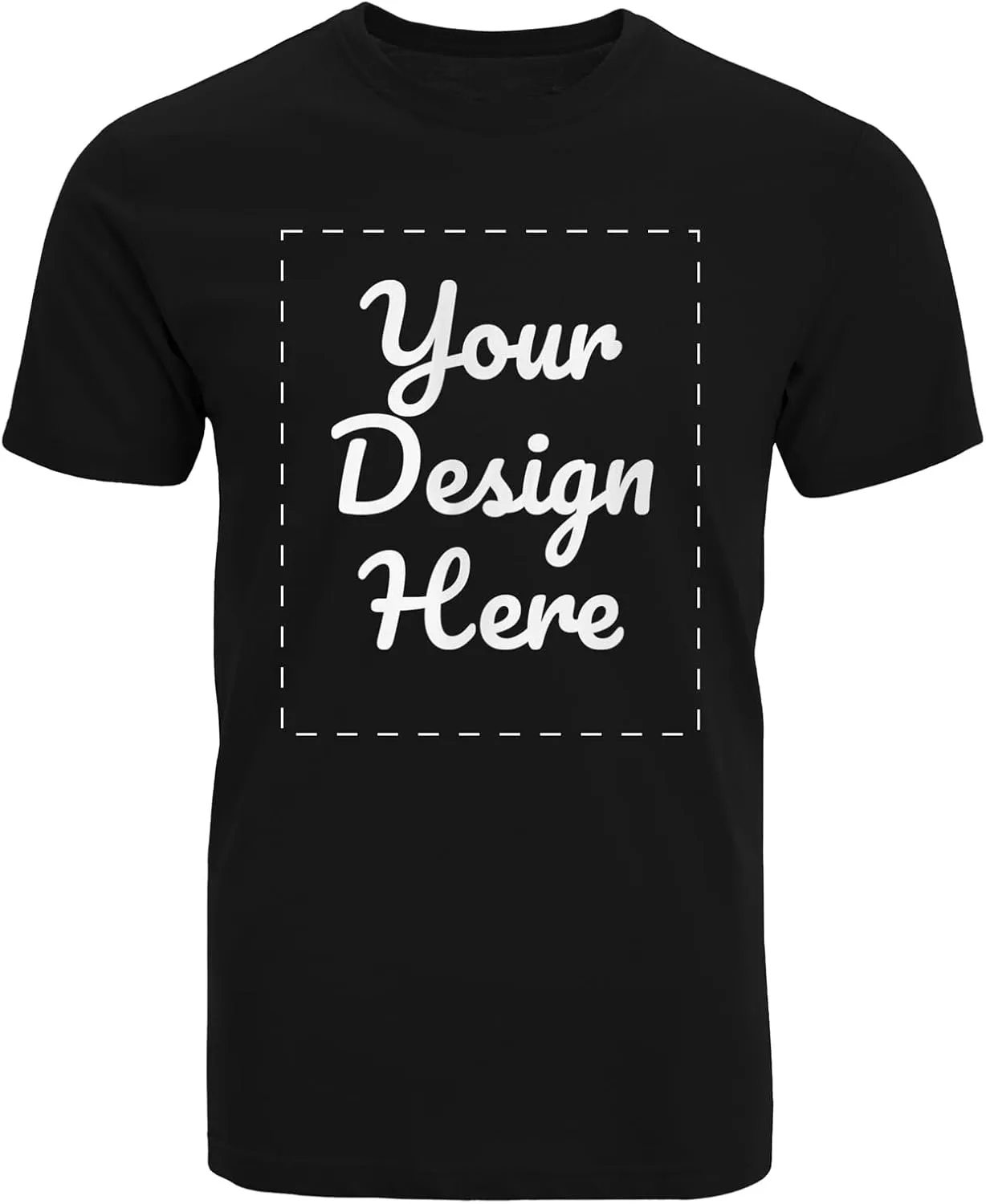 GotPrint Men Customized T Shirts, Personalized Shirt, Customize Your Own Design T-Shirt, Custom Tee Shirt Design