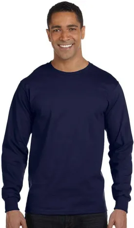 Hanes Essential-T 100% Cotton Long Sleeve T-Shirt 5286