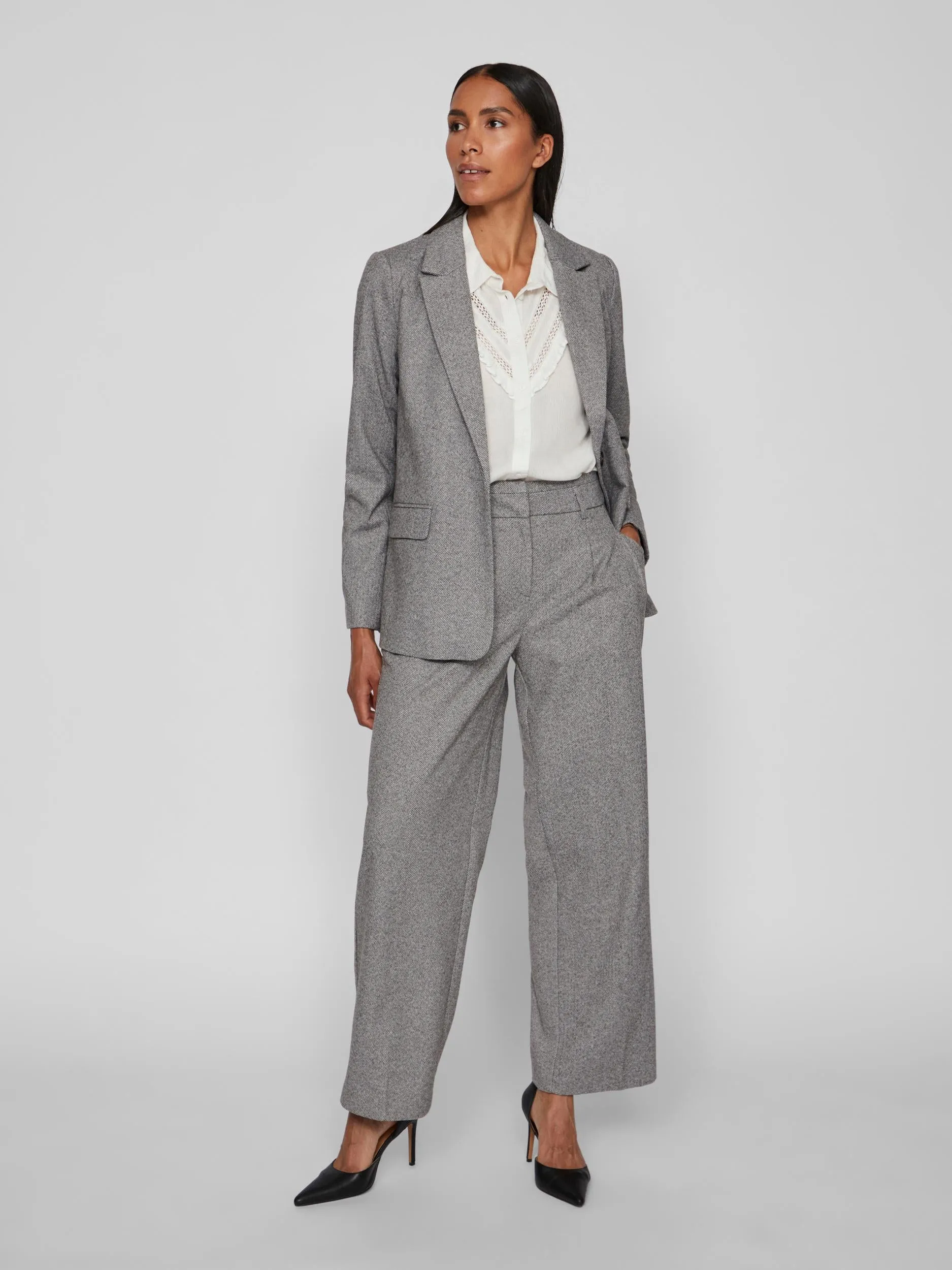 Hyborn Blazer - Birch Black Herringbone