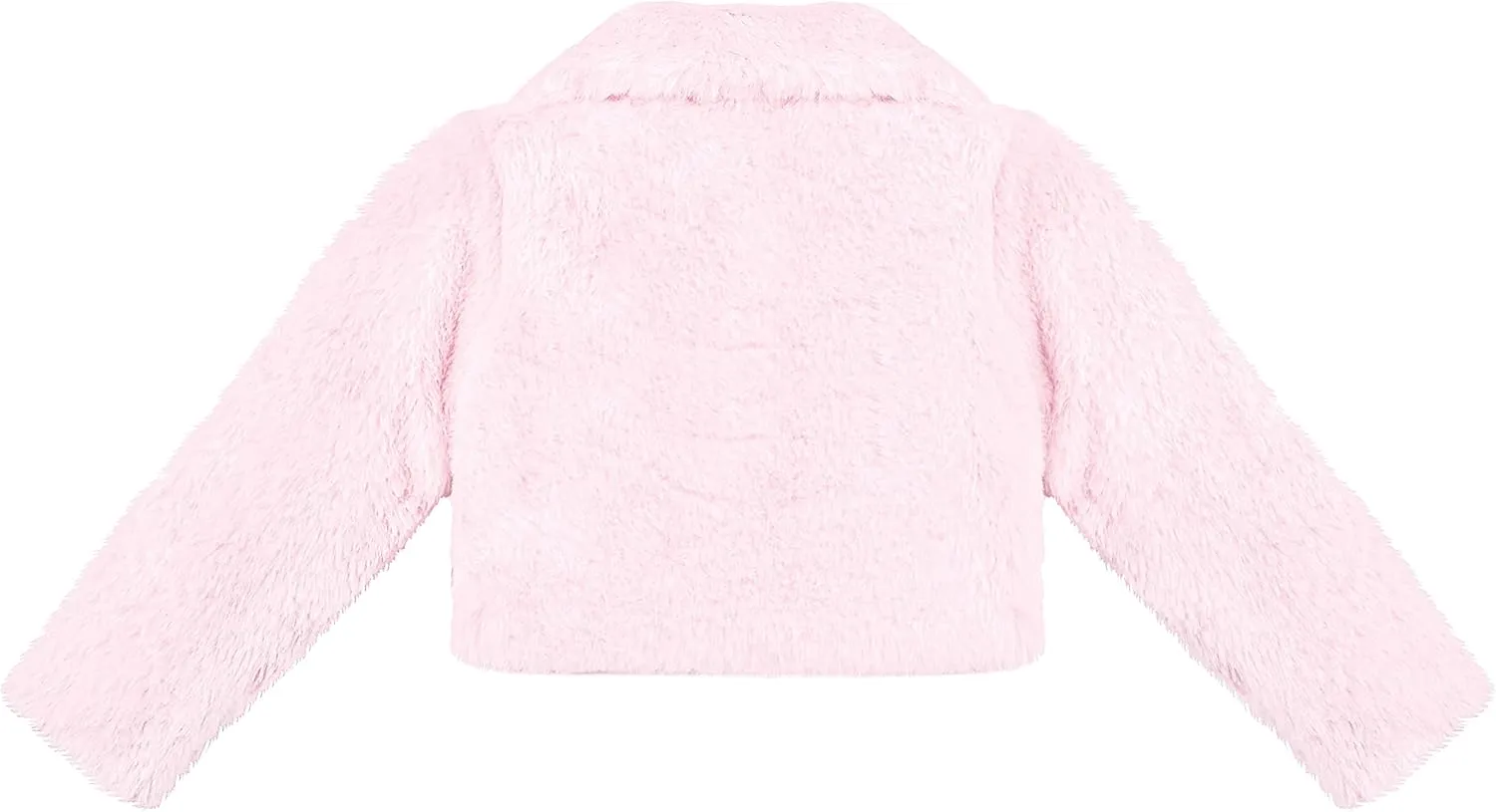 Lilax Toddler Puffer Jacket, Faux Fur Wedding Coat, Girls Plush Dress Coat