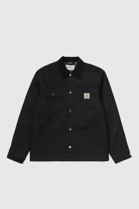 Michigan Coat - Black / Black Rigid 12oz