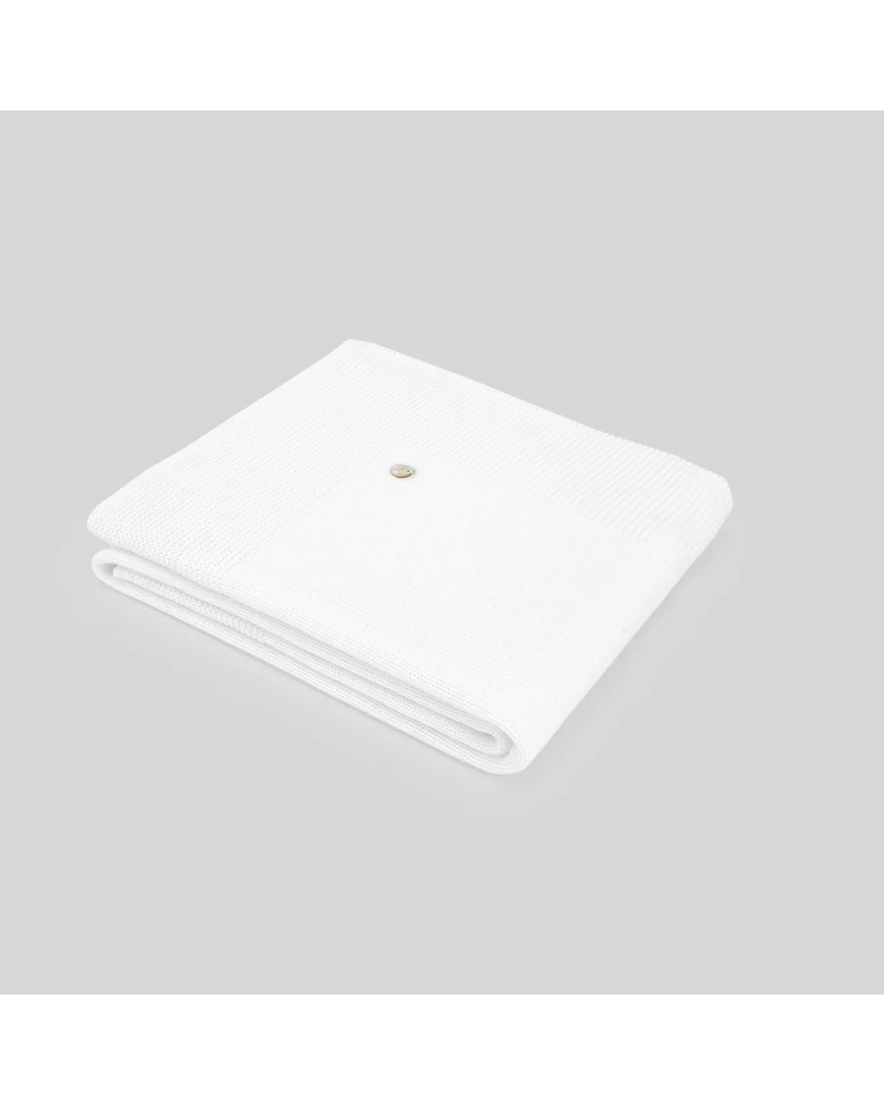 Paz Essential Knit Blanket - White