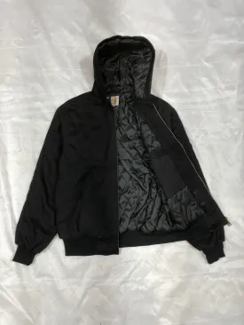 Vintage Carhartt Rework Style Black Hoodies All Sizes - 15 pcs